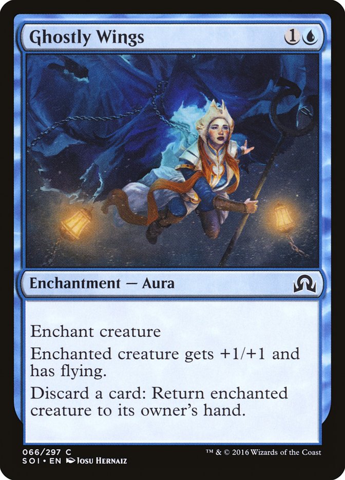 Ghostly Wings [Shadows over Innistrad] (SOI 66)