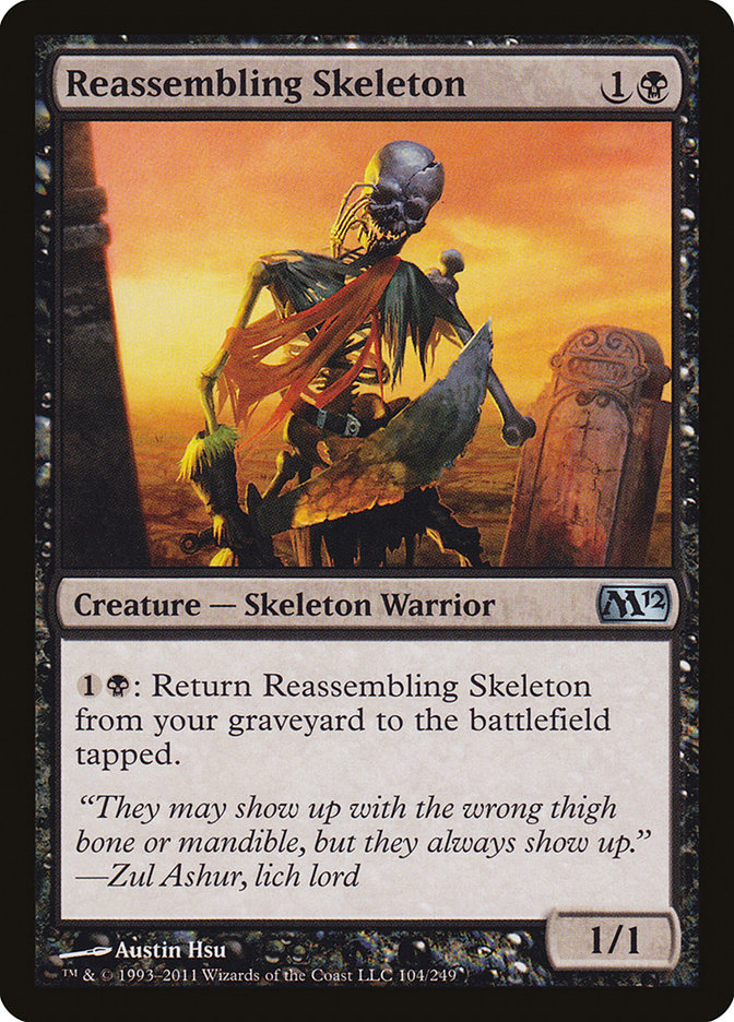 Reassembling Skeleton [Magic 2012] (M12 104)
