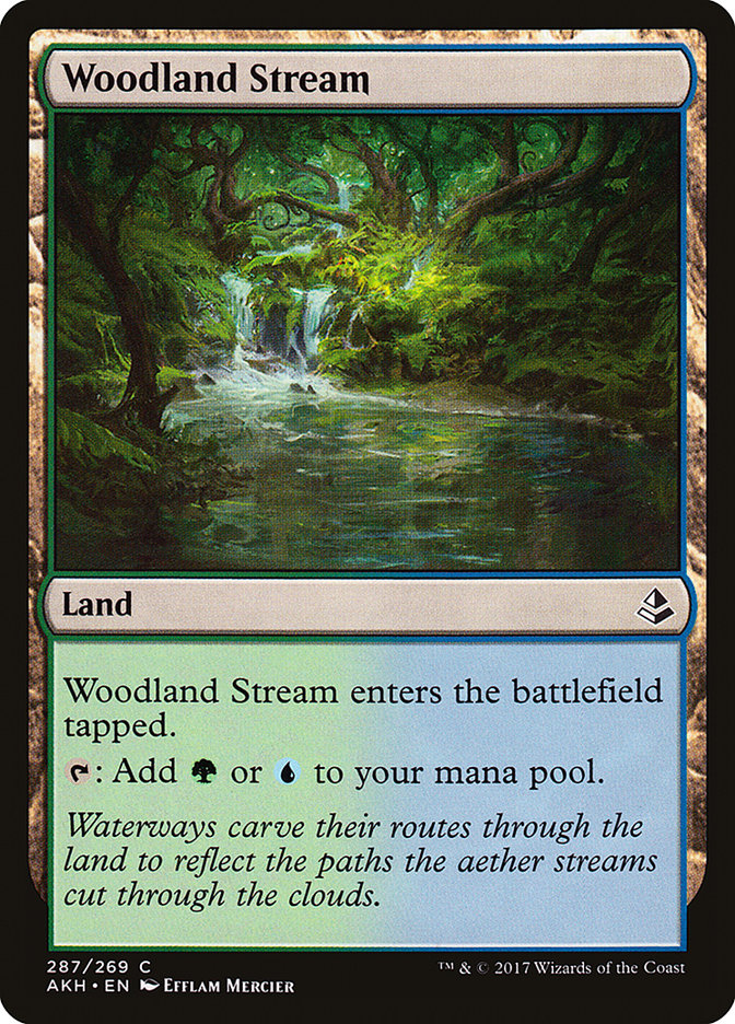 Woodland Stream [Amonkhet] (AKH 287)