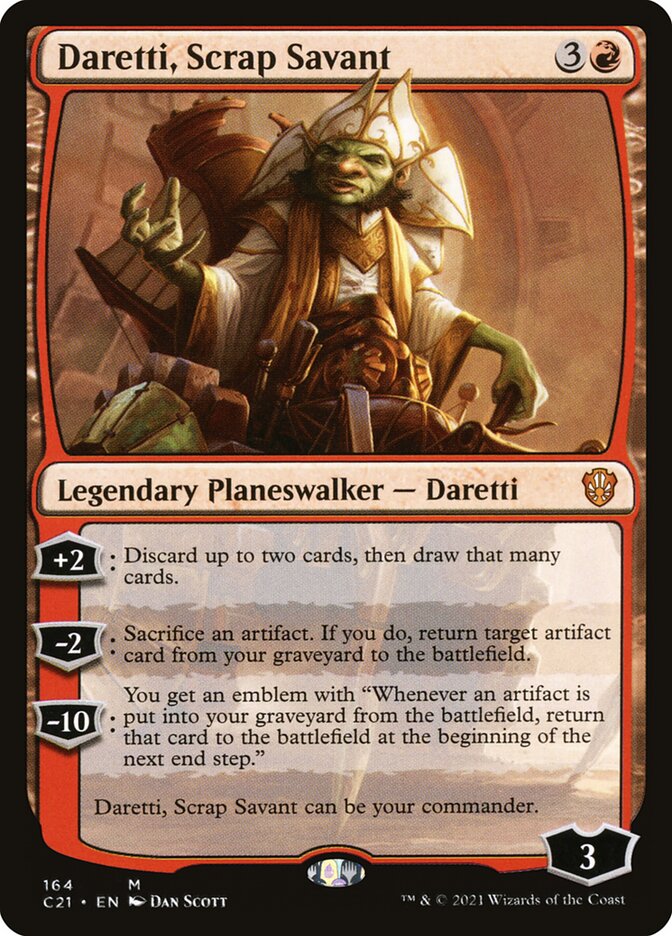 Daretti, Scrap Savant [Commander 2021] (C21 164)
