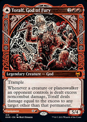 Toralf, God of Fury // Toralf's Hammer (Showcase) [Kaldheim] (KHM 313)