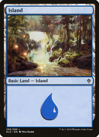 Island (#256) [Throne of Eldraine] (ELD 256)