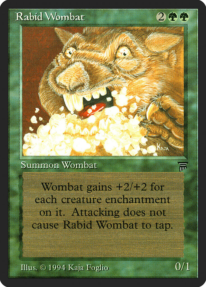 Rabid Wombat [Legends] (LEG 198)