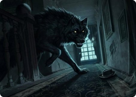 Primal Adversary Art Card [Innistrad: Midnight Hunt Art Series] (AMID 52)