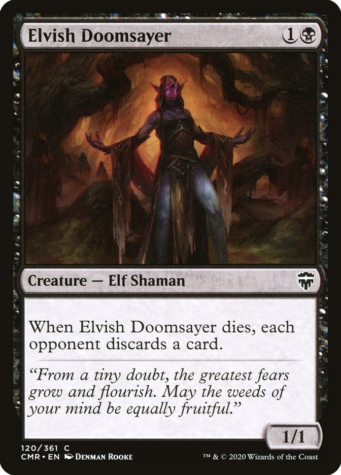 Elvish Doomsayer [Commander Legends] (CMR 120)