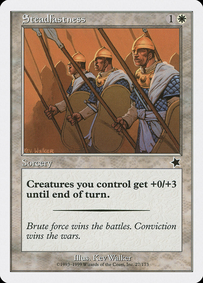 Steadfastness [Starter 1999] (S99 27)