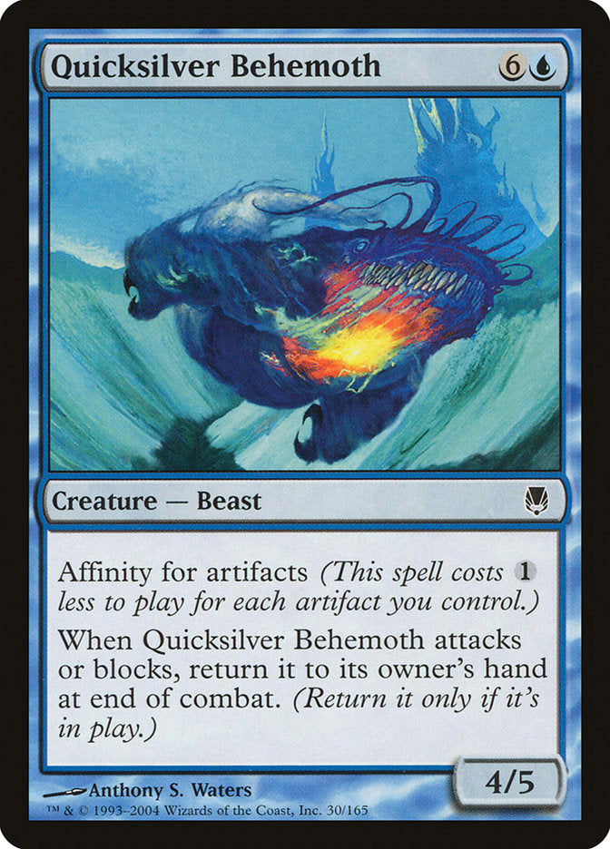 Quicksilver Behemoth [Darksteel] (DST 30)