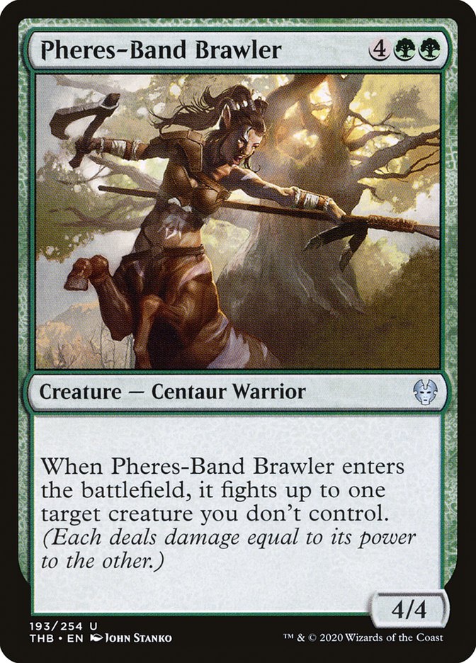 Pheres-Band Brawler [Theros Beyond Death] (THB 193)