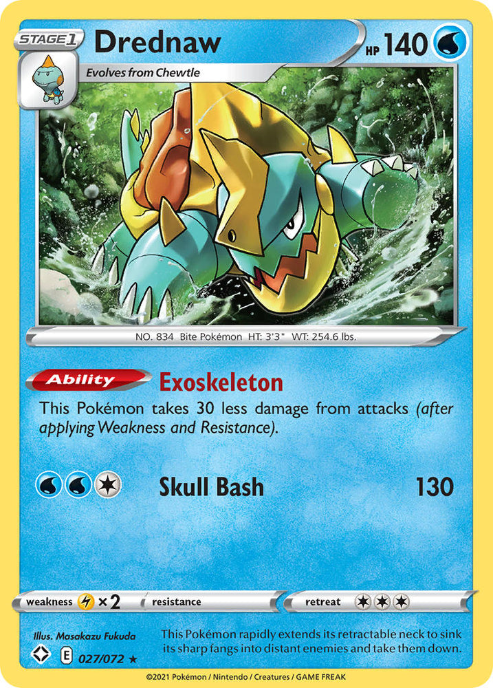 Drednaw (27/72) [Sword & Shield: Shining Fates]