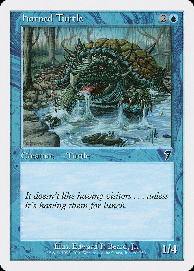 Horned Turtle [Seventh Edition] (7ED 80)