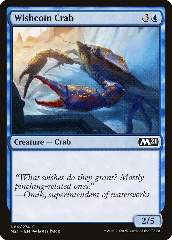 Wishcoin Crab [Core Set 2021] (M21 86)