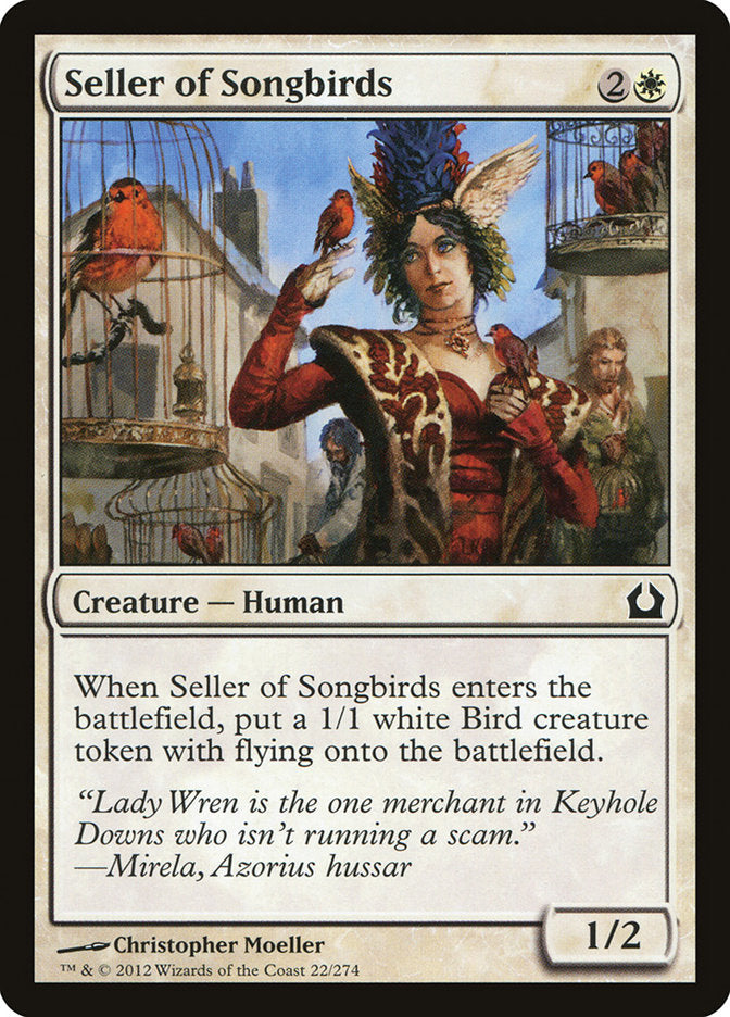 Seller of Songbirds [Return to Ravnica] (RTR 22)