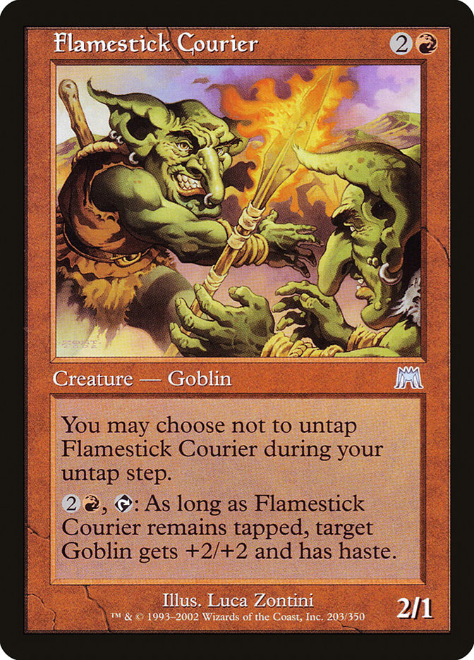 Flamestick Courier [Onslaught] (ONS 203)