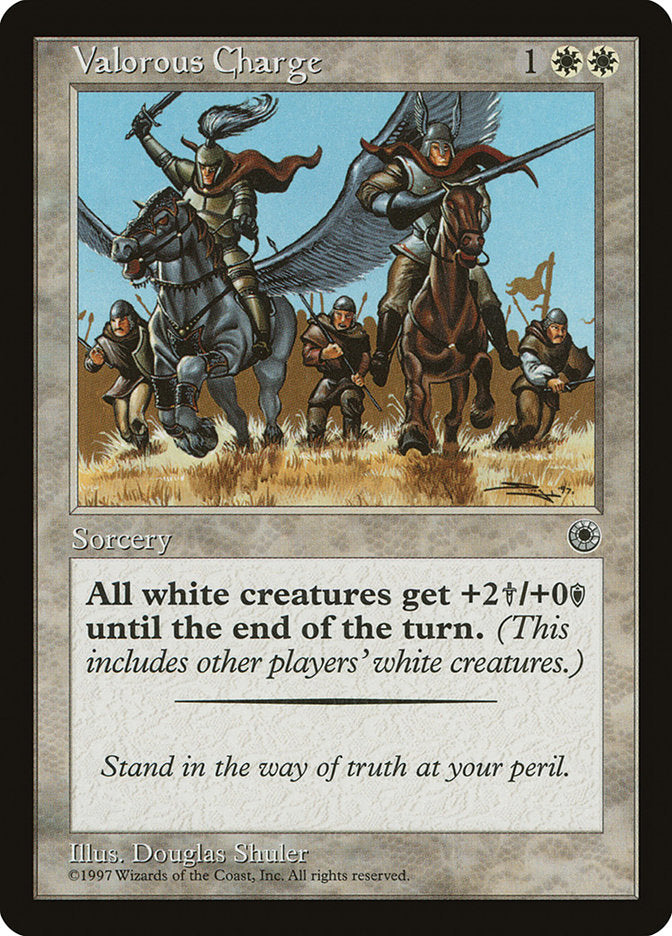 Valorous Charge [Portal] (POR 34)