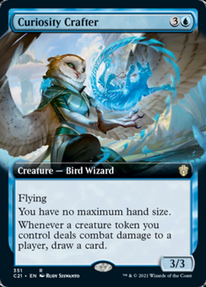 Curiosity Crafter (Extended) [Commander 2021] (C21 351)