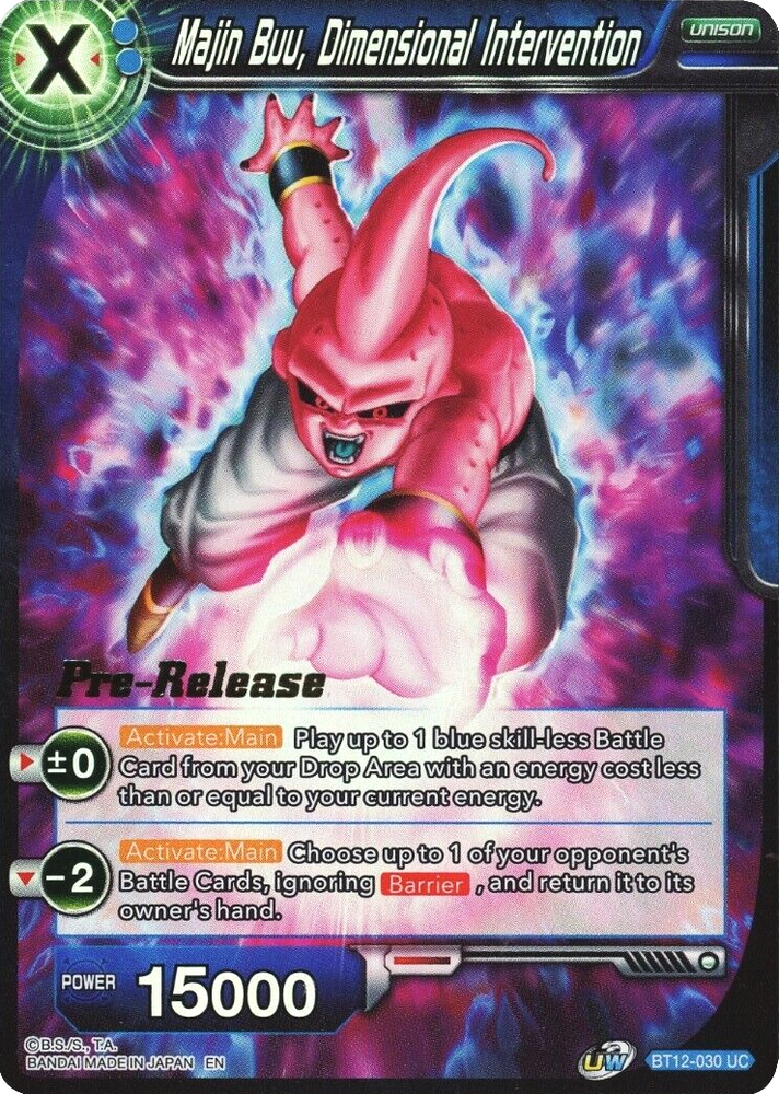 Majin Buu, Dimensional Intervention [BT12-030]