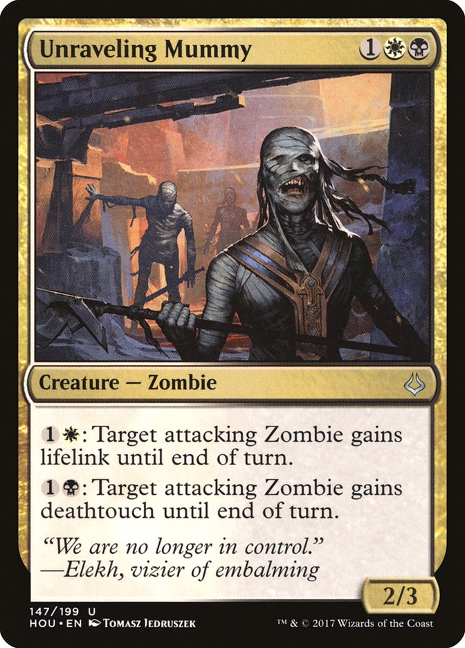 Unraveling Mummy [Hour of Devastation] (HOU 147)