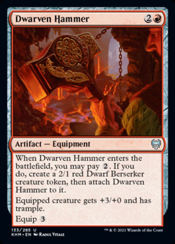 Dwarven Hammer [Kaldheim] (KHM 133)