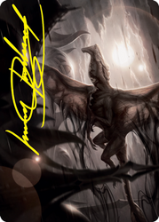 Shadrix Silverquill Art Card (Gold-Stamped Signature) [Strixhaven: School of Mages Art Series] (ASTX 59)