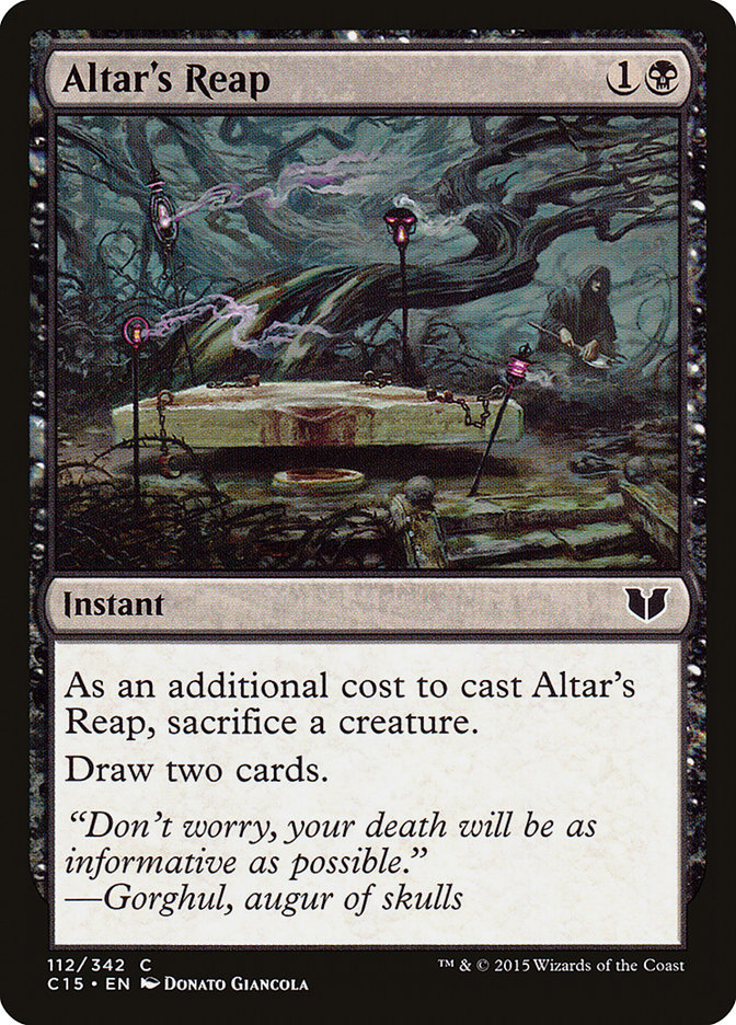Altar's Reap [Commander 2015] (C15 112)