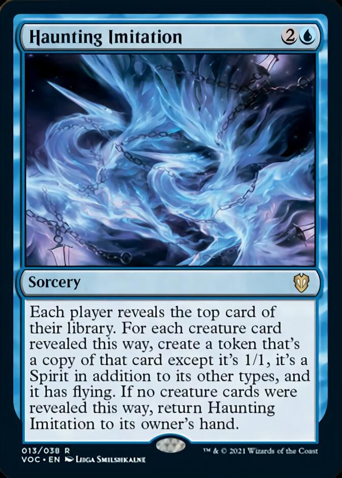 Haunting Imitation [Innistrad: Crimson Vow Commander] (VOC 13)