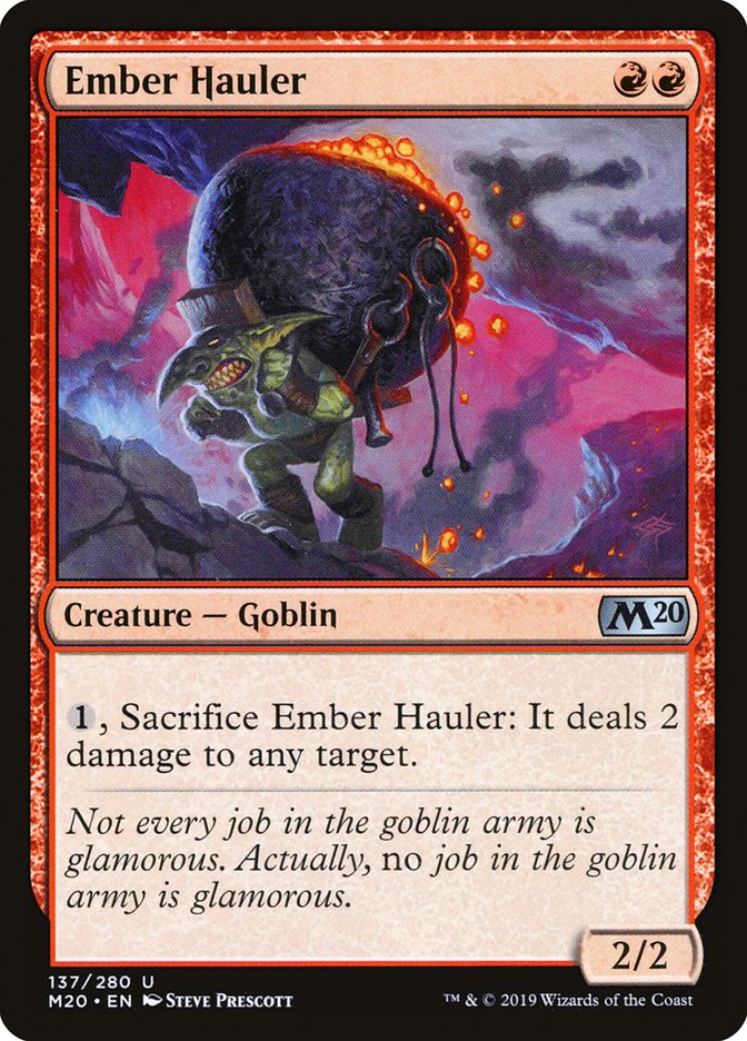 Ember Hauler [Core Set 2020] (M20 137)