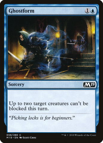 Ghostform [Core Set 2019] (M19 58)