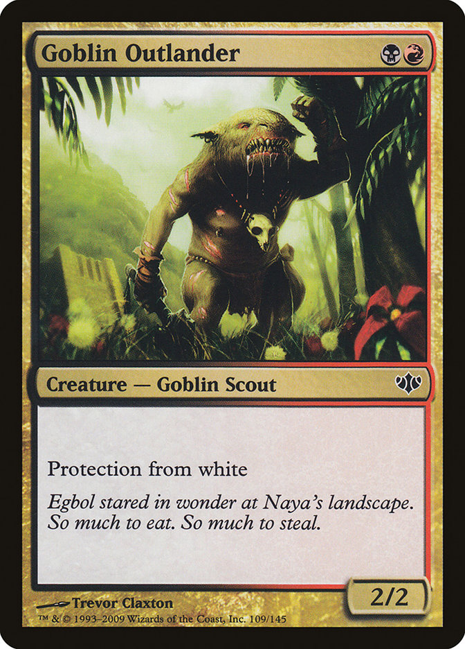 Goblin Outlander [Conflux] (CON 109)