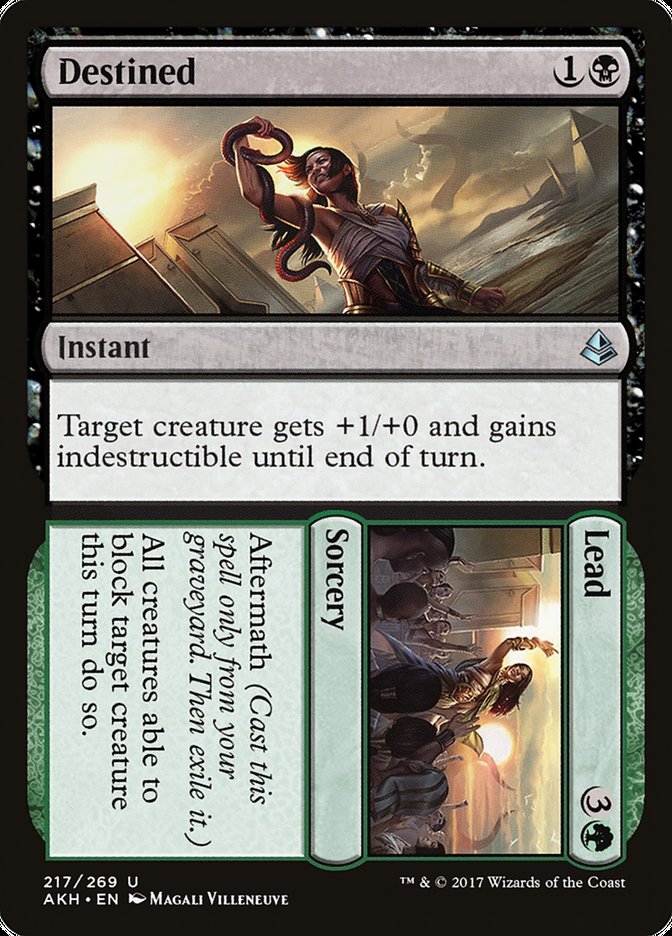 Destined // Lead [Amonkhet] (AKH 217)