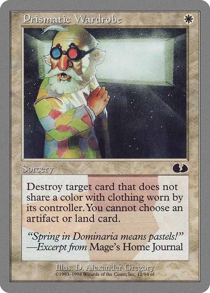Prismatic Wardrobe [Unglued] (UGL 12)