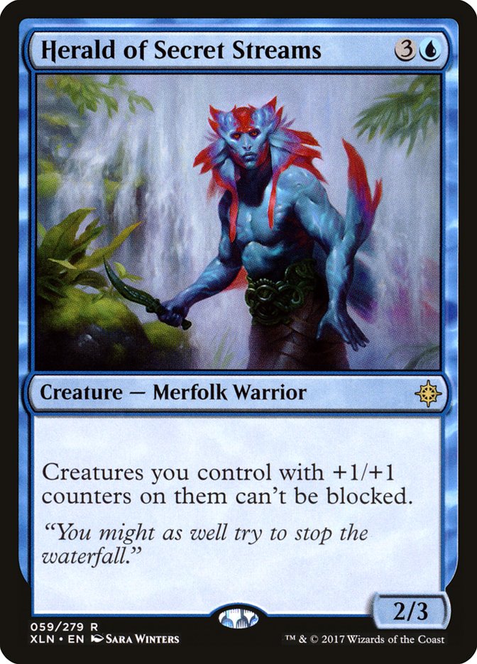 Herald of Secret Streams [Ixalan] (XLN 59)