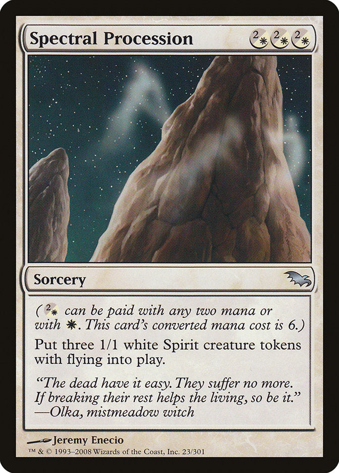 Spectral Procession [Shadowmoor] (SHM 23)