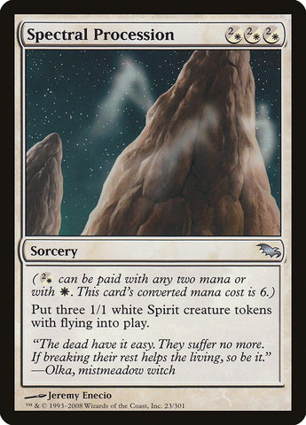 Spectral Procession [Shadowmoor] (SHM 23)