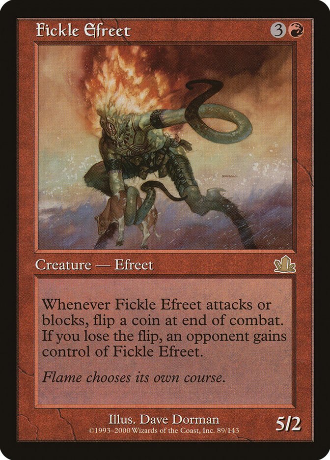 Fickle Efreet [Prophecy] (PCY 89)