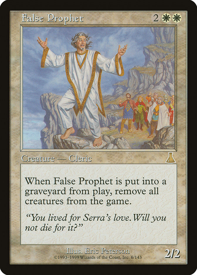 False Prophet [Urza's Destiny] (UDS 6)