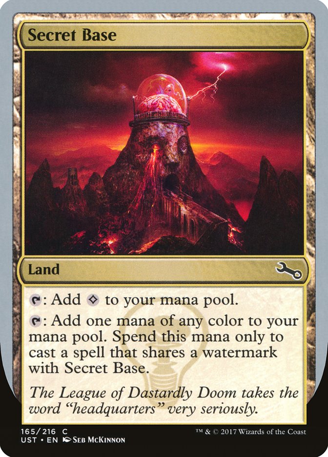 Secret Base [Unstable] (UST 165C)