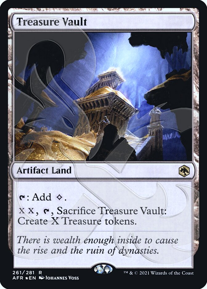 Treasure Vault (Ampersand Promo) [Dungeons & Dragons: Adventures in the Forgotten Realms Promos] (PAFR 261A)