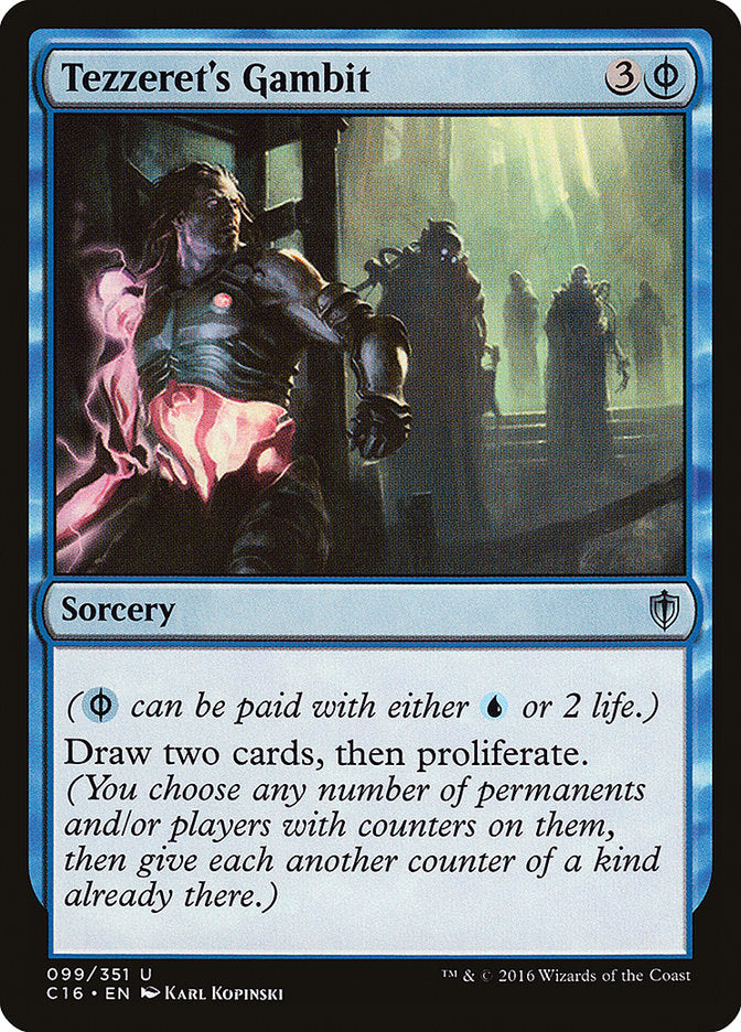 Tezzeret's Gambit [Commander 2016] (C16 99)