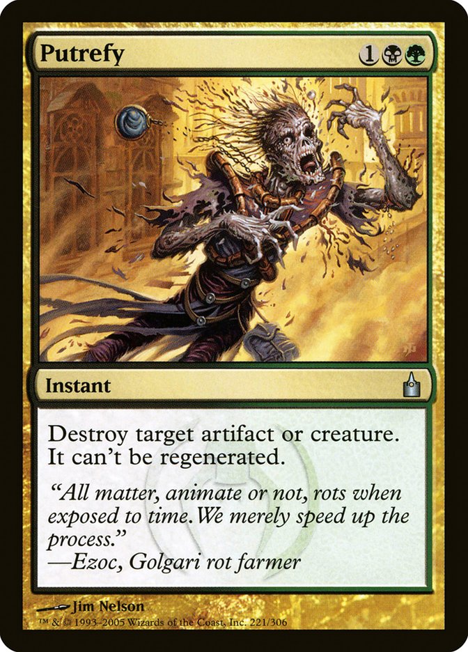 Putrefy [Ravnica: City of Guilds] (RAV 221)