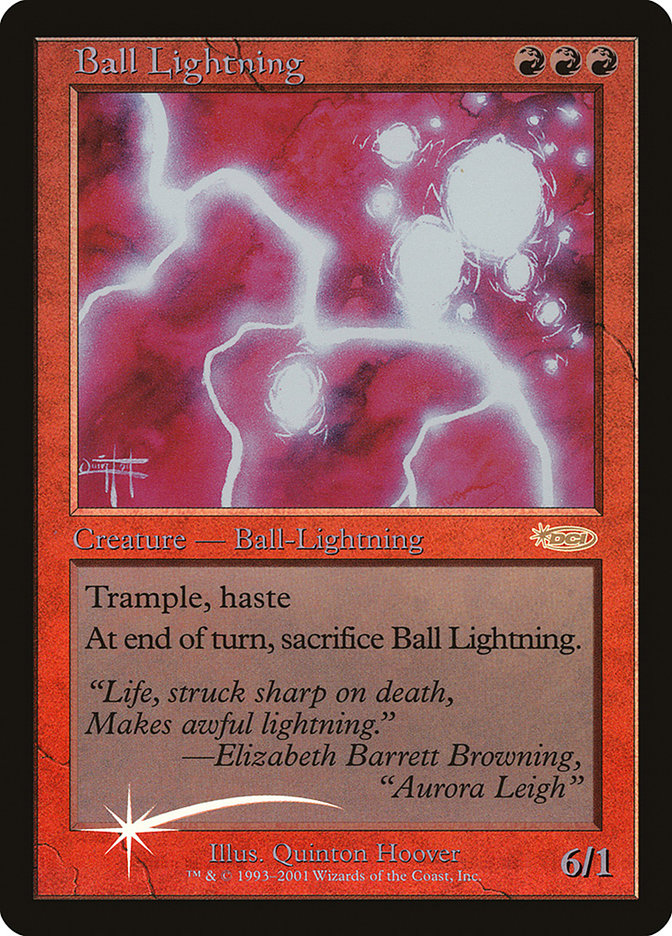 Ball Lightning [Judge Gift Cards 2001] (G01 1)