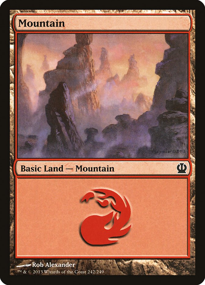 Mountain (#242) [Theros] (THS 242)