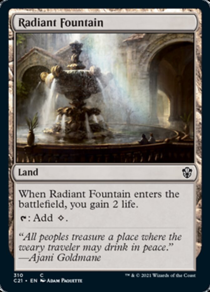 Radiant Fountain [Commander 2021] (C21 310)