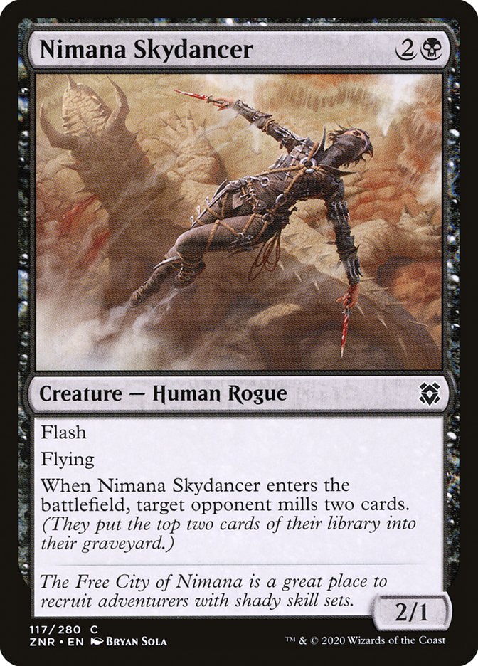 Nimana Skydancer [Zendikar Rising] (ZNR 117)