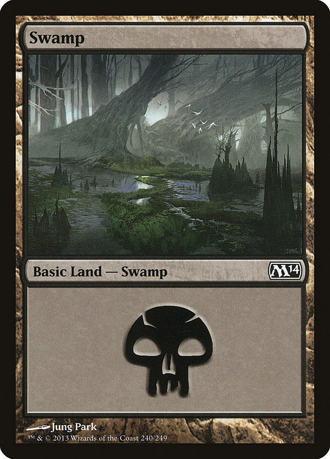 Swamp (#240) [Magic 2014] (M14 240)