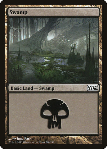 Swamp (#240) [Magic 2014] (M14 240)