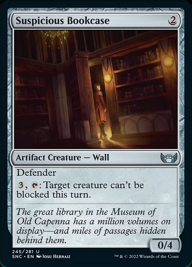 Suspicious Bookcase [Streets of New Capenna] (SNC 245)