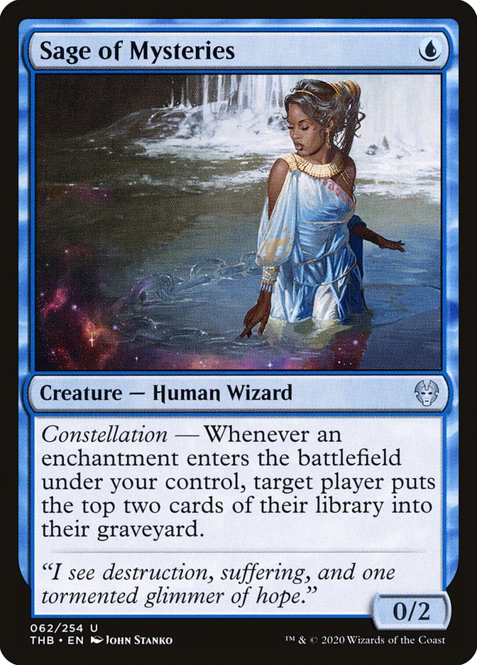 Sage of Mysteries [Theros Beyond Death] (THB 62)