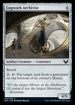 Cogwork Archivist [Strixhaven: School of Mages] (STX 254)