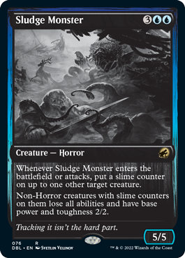 Sludge Monster [Innistrad: Double Feature] (DBL 76)