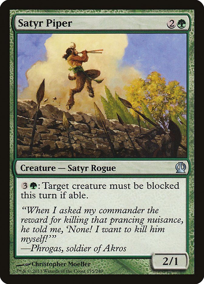 Satyr Piper [Theros] (THS 175)